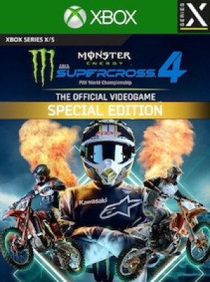 Monster Energy Supercross - The Official Videogame 4 | Special Edition (Xbox Series X/S) - Xbox Live Key - EUROPE