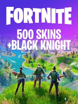 Fortnite Account (All Platform) 500 Skins Black Knight - GLOBAL