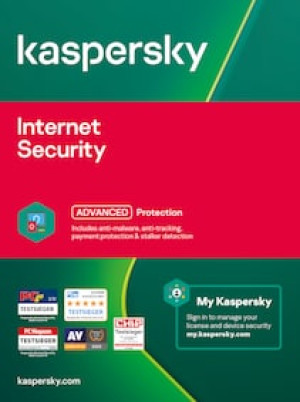 Kaspersky Internet Security 2021 for PC (1 Device, 1 Year) - Kaspersky Key - EUROPE