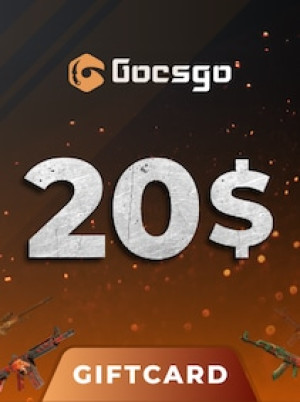 Gocsgo Gift Card 20 USD - GoCsGo Key - GLOBAL