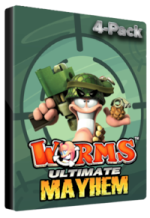 Worms: Ultimate Mayhem 4-Pack Steam Key GLOBAL