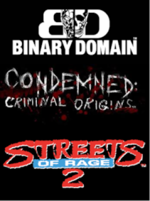 Binary Domain + Condemned: Criminal Origins + Streets of Rage 2 Steam Key GLOBAL