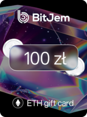 BitJem Crypto Gift Card ETH 100 PLN - BitJem Key