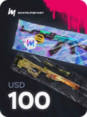 WhiteMarket Top Up Card 100 USD - WhiteMarket Key - GLOBAL