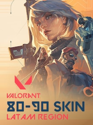 Valorant Account 80-90 Skins LATAM Region (PC) - Valorant Account - GLOBAL