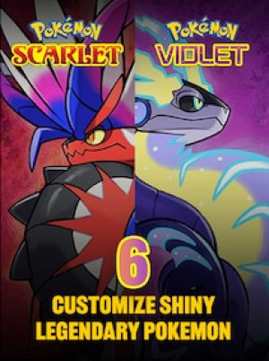 Pokémon Scarlet/Violet Customize Shiny Legendary Pokemon x6 - BillStore - GLOBAL