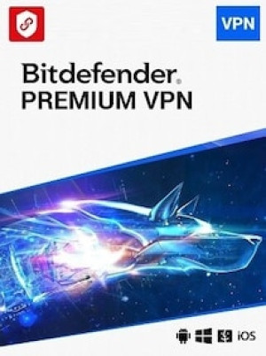 Bitdefender Premium VPN PC, Android, Mac, iOS 10 Devices 1 Year - Bitdefender Key - UNITED STATES