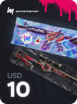 WhiteMarket Top Up Card 10 USD - WhiteMarket Key - GLOBAL