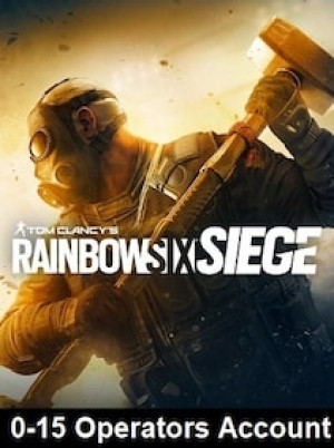 Tom Clancy's Rainbow Six Siege Account with 0-15 Operators (PC) - Ubisoft Connect Account - GLOBAL