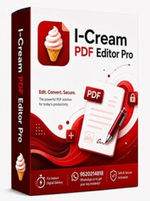 Icecream PDF Editor 2026 PRO (PC) (1 Device, Lifetime) - Icecream Key - GLOBAL