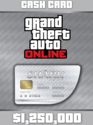Grand Theft Auto Online: Great White Shark Cash Card (PC) 1250000 - Rockstar Key - EUROPE