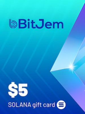 BitJem Crypto Gift Card SOL 5 USD - BitJem Key