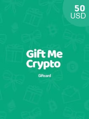 Gift Me Crypto Gift Card 50 USD - giftmecrypto Key - GLOBAL