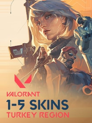 Valorant Account 1-5 Skins Turkey Server (PC) - Valorant Account - GLOBAL