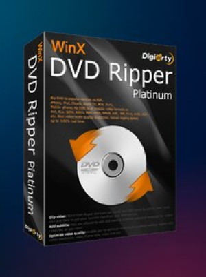 WinX DVD Ripper Platinum (PC) (1 PC, Lifetime) - Digiarty Key - GLOBAL