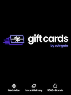 CoinGate Gift Card Voucher 5 USD - CoinGate Key - GLOBAL