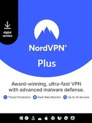 NordVPN Plus VPN Service (PC, Android, Mac, iOS) (10 Devices, 1 Year) - NordVPN Key - GLOBAL