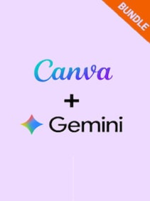 Google AI Gemini Pro 18 Months + Canva Pro Lifetime Bundle - Gemini Activation Link - GLOBAL