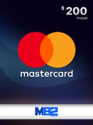 MasterCard Prepaid Gift Card 200 USD - M82 Key - GLOBAL