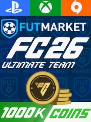 EA SPORTS FC 26 Coins 1000k (PS, Xbox, PC) FUTMarket Activation Link - GLOBAL
