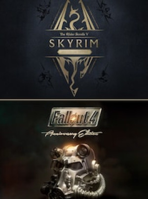 The Elder Scrolls V: Skyrim Anniversary Edition + Fallout 4: Anniversary Edition Bundle (PC) - Steam Account - GLOBAL