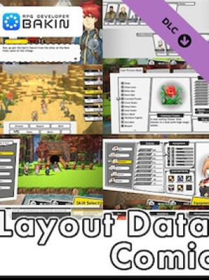 RPG Developer Bakin Layout Data Comic (PC) - Steam Gift - EUROPE