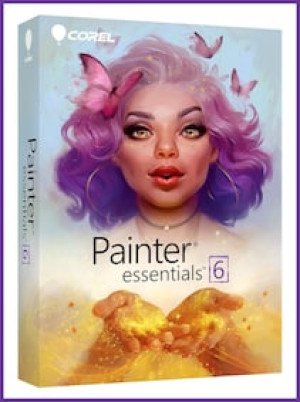 Corel Painter Essentials 6 (PC) (1 Device, Lifetime) - Corel Key - GLOBAL