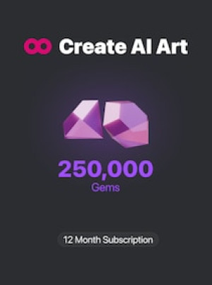 CreatePorn.com Subscription 250k Gems/Mo 12 Months - CreatePorn Key - GLOBAL