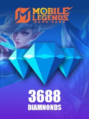 Mobile Legends: Bang Bang 3688 Diamonds (3099 Diamonds + 589 Bonus) - GLOBAL