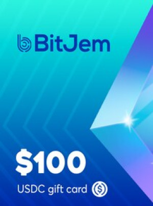 BitJem Crypto Gift Card USDC 100 USD - BitJem Key