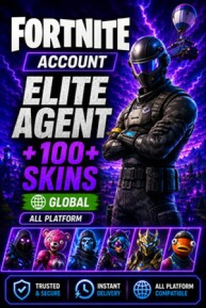 Fortnite Account (All Platform) Elite Agent with 100+ Skins - GLOBAL