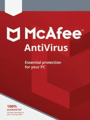 McAfee AntiVirus (PC) (5 Devices, 1 Year) - McAfee Key - GLOBAL