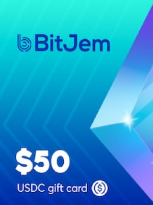 BitJem Crypto Gift Card USDC 50 USD - BitJem Key
