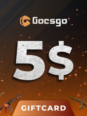 Gocsgo Gift Card 5 USD - GoCsGo Key - GLOBAL