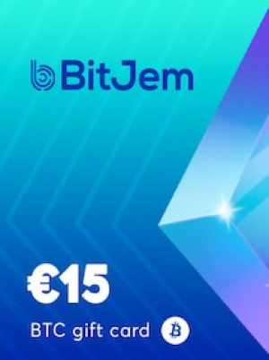 BitJem Crypto Gift Card Bitcoin 15 EUR - BitJem Key