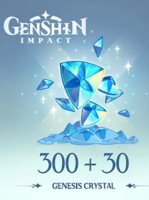 Genshin Impact 300 + 30 Genesis Crystals - GalaxyLink Key - GLOBAL