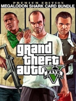 Grand Theft Auto V | Premium Edition & Megalodon Shark Card Bundle (PC) - Rockstar Key - GLOBAL