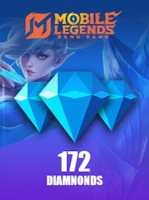 Mobile Legends: Bang Bang 172 Diamonds (156 Diamonds + 16 Bonus) - GLOBAL