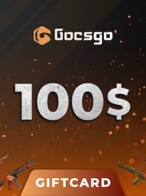 Gocsgo Gift Card 100 USD - GoCsGo Key - GLOBAL