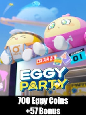Eggy Party 700 eggy coins + 57 Bonus - GLOBAL