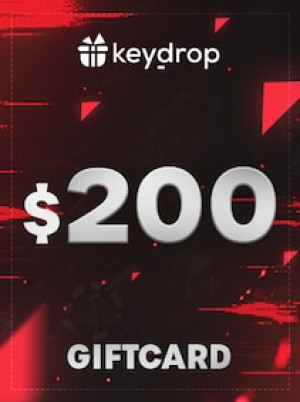 Key-Drop Gift Card 200 USD - Key-Drop Key - GLOBAL