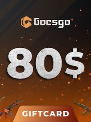 Gocsgo Gift Card 80 USD - GoCsGo Key - GLOBAL