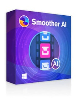 UniFab Smoother AI (1 PC, 1 Year) - dvdfab Key - GLOBAL