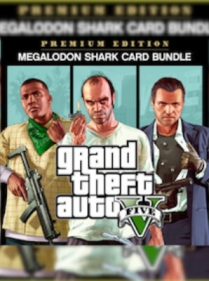 Grand Theft Auto V: Premium Online Edition & Megalodon Shark Card Bundle | 16 000 000 USD Bundle (PC) - Rockstar Key - GLOBAL
