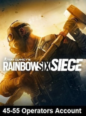 Tom Clancy's Rainbow Six Siege Account with 45-55 Operators (PC) - Ubisoft Connect Account - GLOBAL