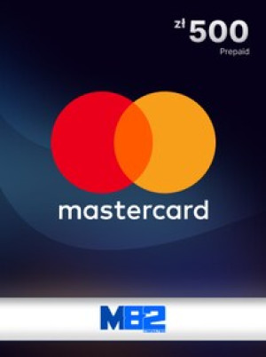 MasterCard Prepaid Gift Card 500 PLN - M82 Key - GLOBAL