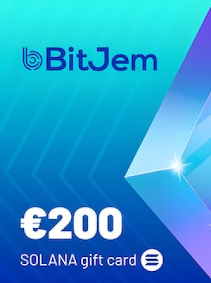 BitJem Crypto Gift Card SOL 200 EUR - BitJem Key