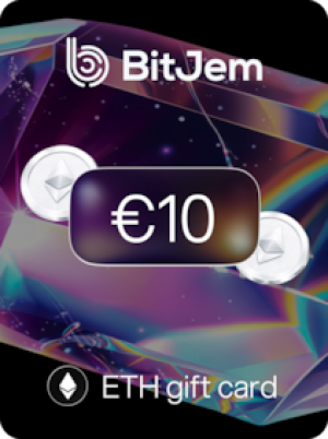BitJem Crypto Gift Card ETH 10 EUR - BitJem Key