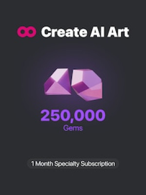 CreatePorn.com Speciality Subscription 250k Gems/Mo 1 Month - CreatePorn Key - GLOBAL