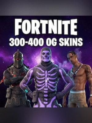 Fortnite Account (All Platform) 300-400 OG RARE Skins - GLOBAL